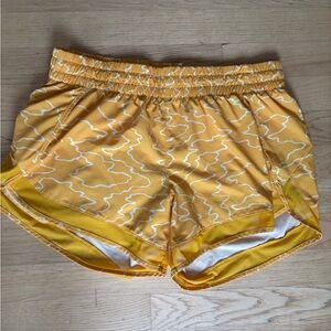 Athleta Mesh Racer Shorts- size small